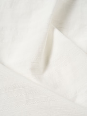 Universal Works White Minari Deffe Self Stripe Shirt - Image 3 of 3