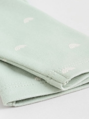 Sage Green Baby Long Sleeve Bodysuits 5 Pack - Image 10 of 15