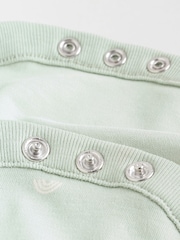 Sage Green Baby Long Sleeve Bodysuits 5 Pack - Image 13 of 15