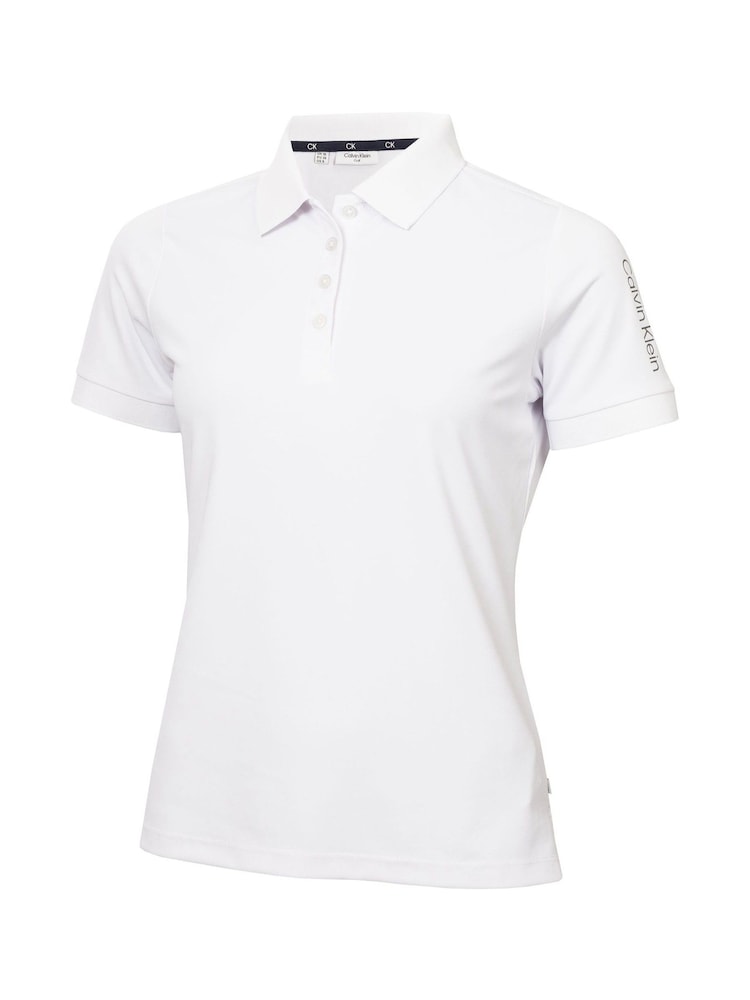 Calvin Klein Golf Club White Polo Shirt - Image 1 of 4