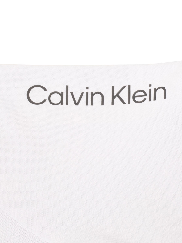 Calvin Klein Golf Club White Polo Shirt - Image 4 of 4 Calvin Klein Golf Club White Polo Shirt - Image 4 of 4