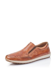 Rieker Mens Elasticated Brown Shoes - Image 3 of 6