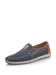 Rieker Mens Blue Elasticated Shoes - Image 3 of 6