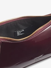 Friends Like These Burgundy Red Chain Shoulder Bag - Image 4 of 5
