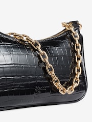 Friends Like These Black Chain Shoulder Bag - Image 3 of 5