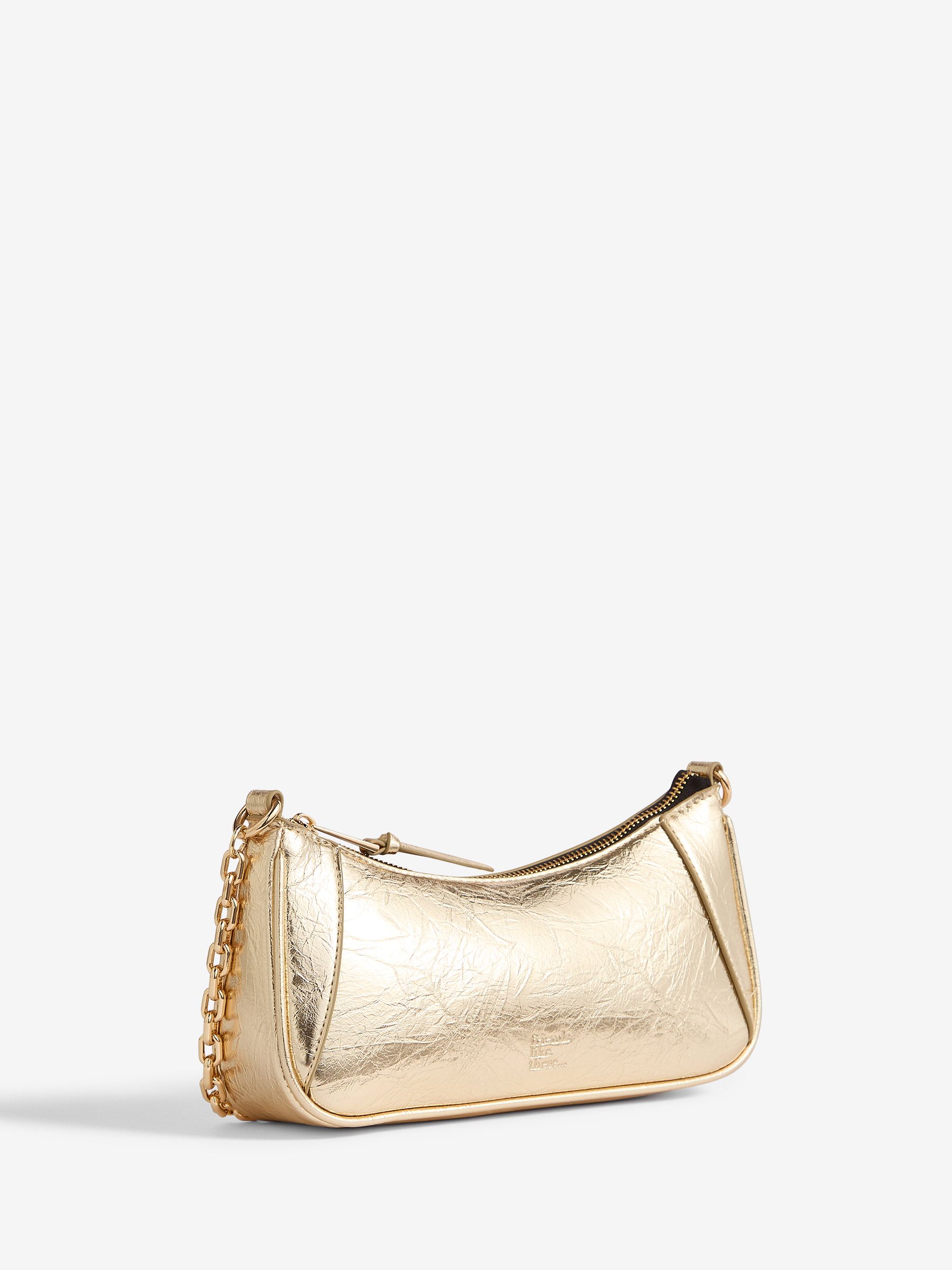 Buy Friends Like These Gold Chain Shoulder Bag from the Next UK online shop — free download