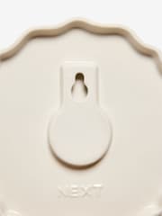 Set of 3 Green Floral Ceramic Plate Plaques Wall Arts - Image 2 of 5