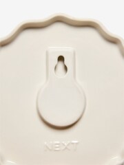 Set of 3 Green Floral Ceramic Plate Plaques Wall Arts - Image 6 of 6