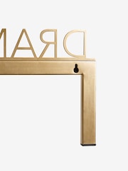 Black/White Dramatic Exit Metal Overdoor Wall Sign - Image 4 of 4