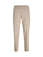 JACK & JONES Cream/Natural Drawstring Relaxed Fit Trousers - Image 7 of 7