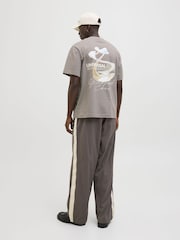 Jack & Jones Oversized Back принт Graphic Logo футболки - Image 3 of 8