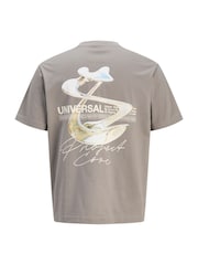 Jack & Jones Oversized Back принт Graphic Logo футболки - Image 8 of 8