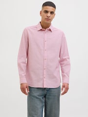 Rosa - Camisas de verão de manga comprida Jack & Jones - Imagem 1 de 7