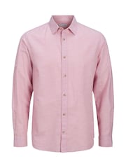 Rosa - Camisas de verão de manga comprida Jack & Jones - Imagem 7 de 7