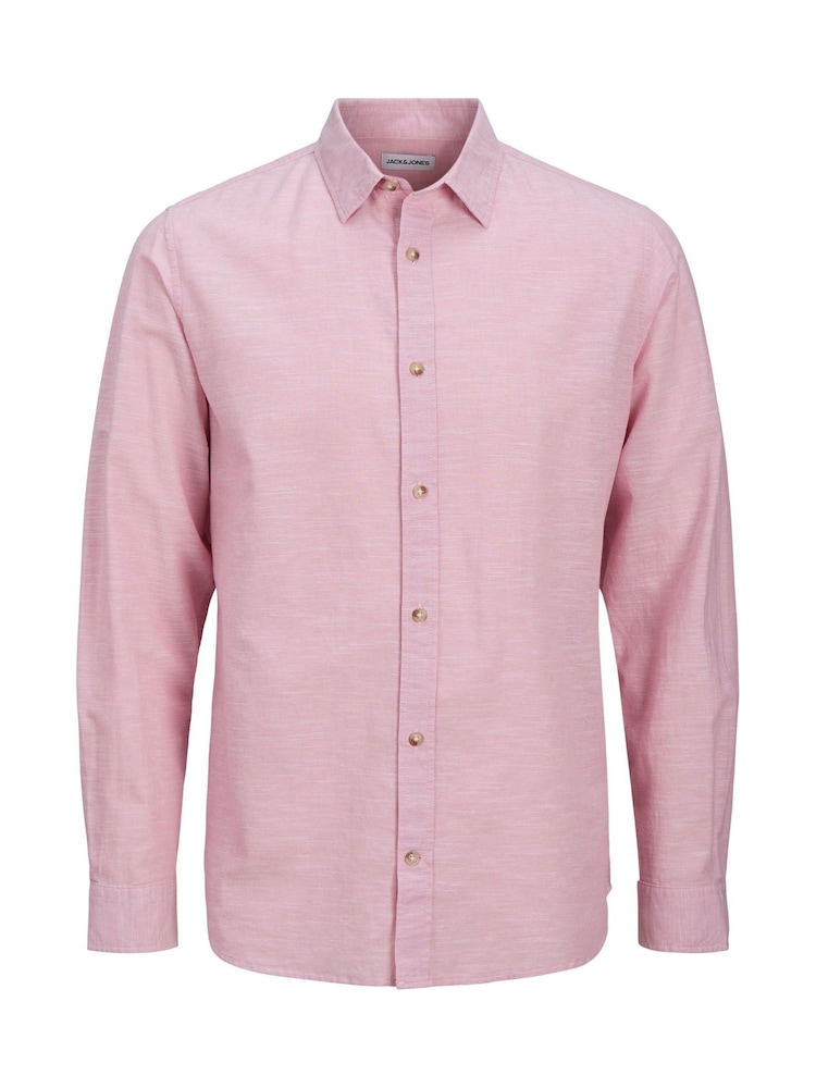 Rosa - Camisas de verão de manga comprida Jack & Jones - Imagem 7 de 7