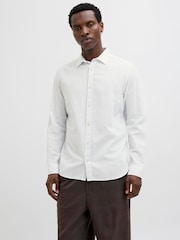 Branco - Camisas de verão de manga comprida Jack & Jones - Imagem 2 de 8