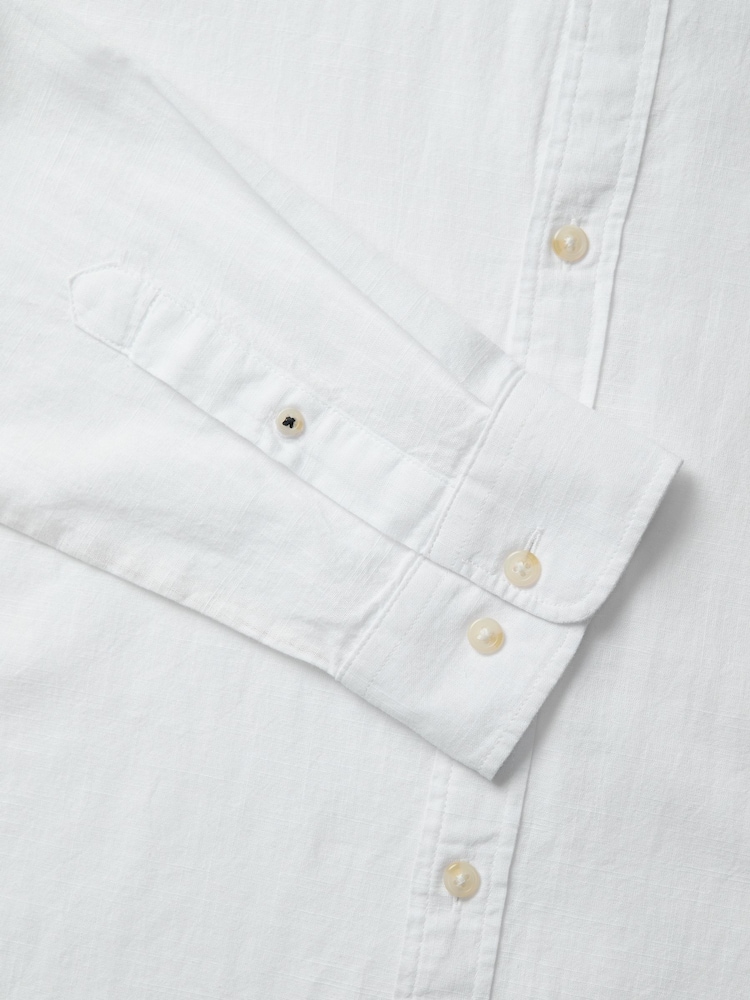 Branco - Camisas de verão de manga comprida Jack & Jones - Imagem 8 de 8