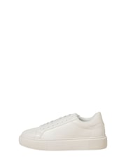 JACK & JONES White Chunky Sole PU Trainers - Image 2 of 7