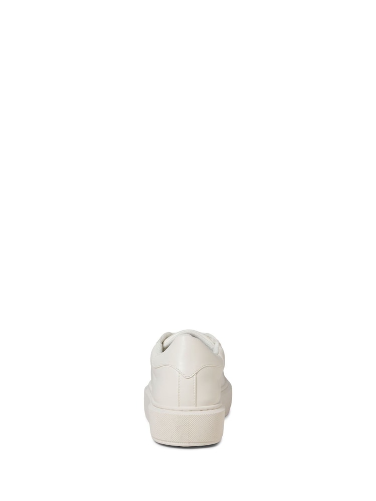 JACK & JONES White Chunky Sole PU Trainers - Image 3 of 7