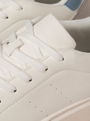 JACK & JONES White Chunky Sole PU Trainers - Image 5 of 7