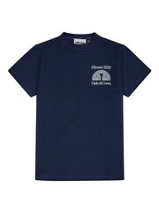 Ellesse Junior Blue Porrus T-Shirt - Image 1 of 3