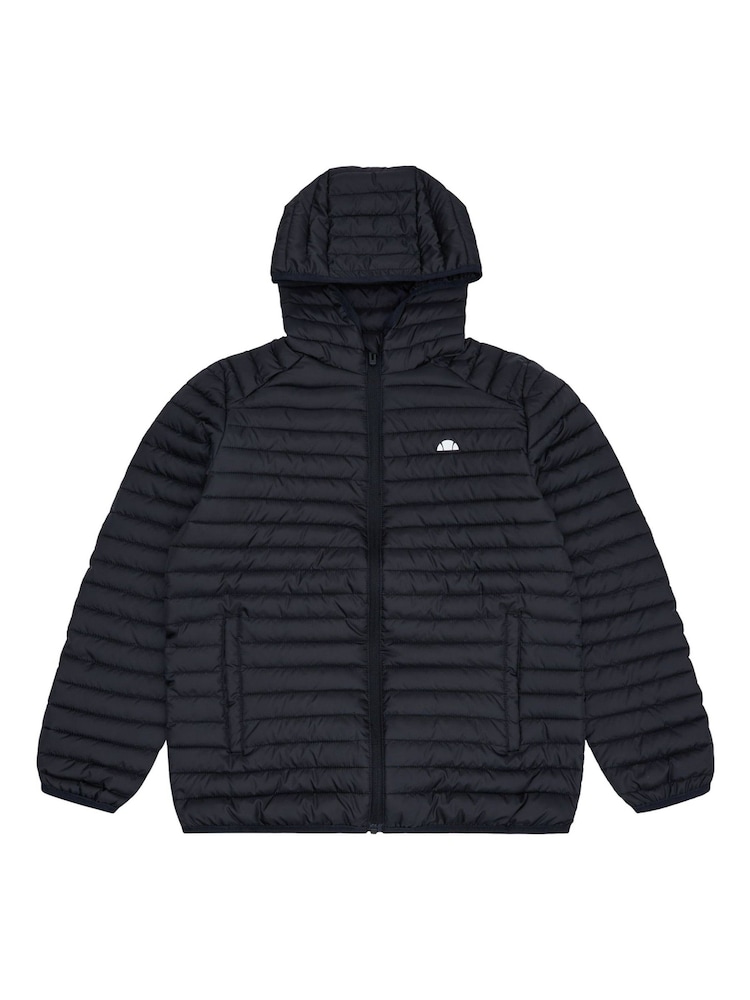 Ellesse L'Bardon Jnr Padded	Black Jacket - Image 1 of 3