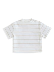 Mamas & Papas Stripe T-Shirt And Denim Dungaree Set - Image 5 of 5