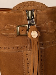 The Spanish Boot Company Brown Original Classic Spanish Riding Boots - Image 6 of 6