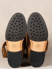 Spanish Boot Co Brown Tall Spanish Riding Boots - Image 5 of 9