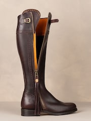 The Spanish Boot Company Brown Tall Spanish Riding Boots - Image 2 of 8