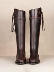 The Spanish Boot Company Brown Tall Spanish Riding Boots - Image 4 of 8