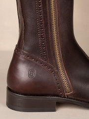 The Spanish Boot Company Brown Tall Spanish Riding Boots - Image 7 of 8