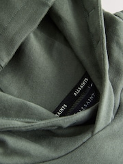 smALLSAINTS Dark Green/Flocked Oversized Underground Pullover Hoodie - Image 15 of 15