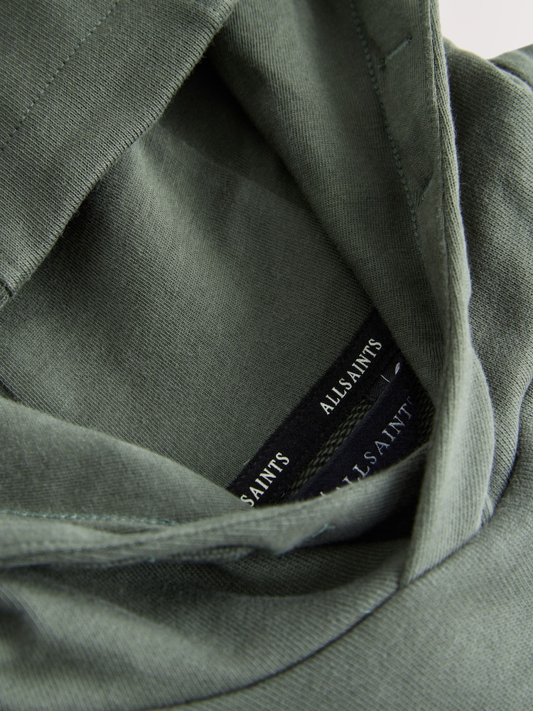 smALLSAINTS Dark Green/Flocked Oversized Underground Pullover Hoodie - Image 15 of 15 smALLSAINTS Dark Green/Flocked Oversized Underground Pullover Hoodie - Image 15 of 15