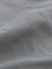 smALLSAINTS Charcoal Grey Oversized Orlando Logo Crew T-Shirt - Image 6 of 6