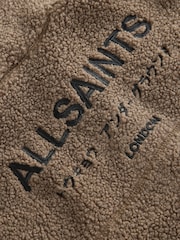 smALLSAINTS Brown Underground Fleece Jacket - Image 5 of 6