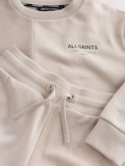 smALLSAINTS Light Brown Underground Oversized Textured Panel Sweatshirt and Joggers Set - Image 15 of 16