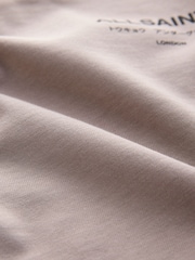 smALLSAINTS Light Brown Oversized Underground Crew Cotton T-Shirt - Image 7 of 9