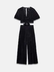 Mint Velvet Black Beach Plisse Set - Image 7 of 8