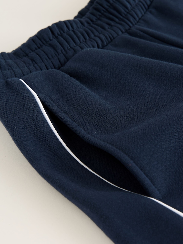Azul marino - Wideleg Premium Jersey Joggers - Imagen 8 de 8