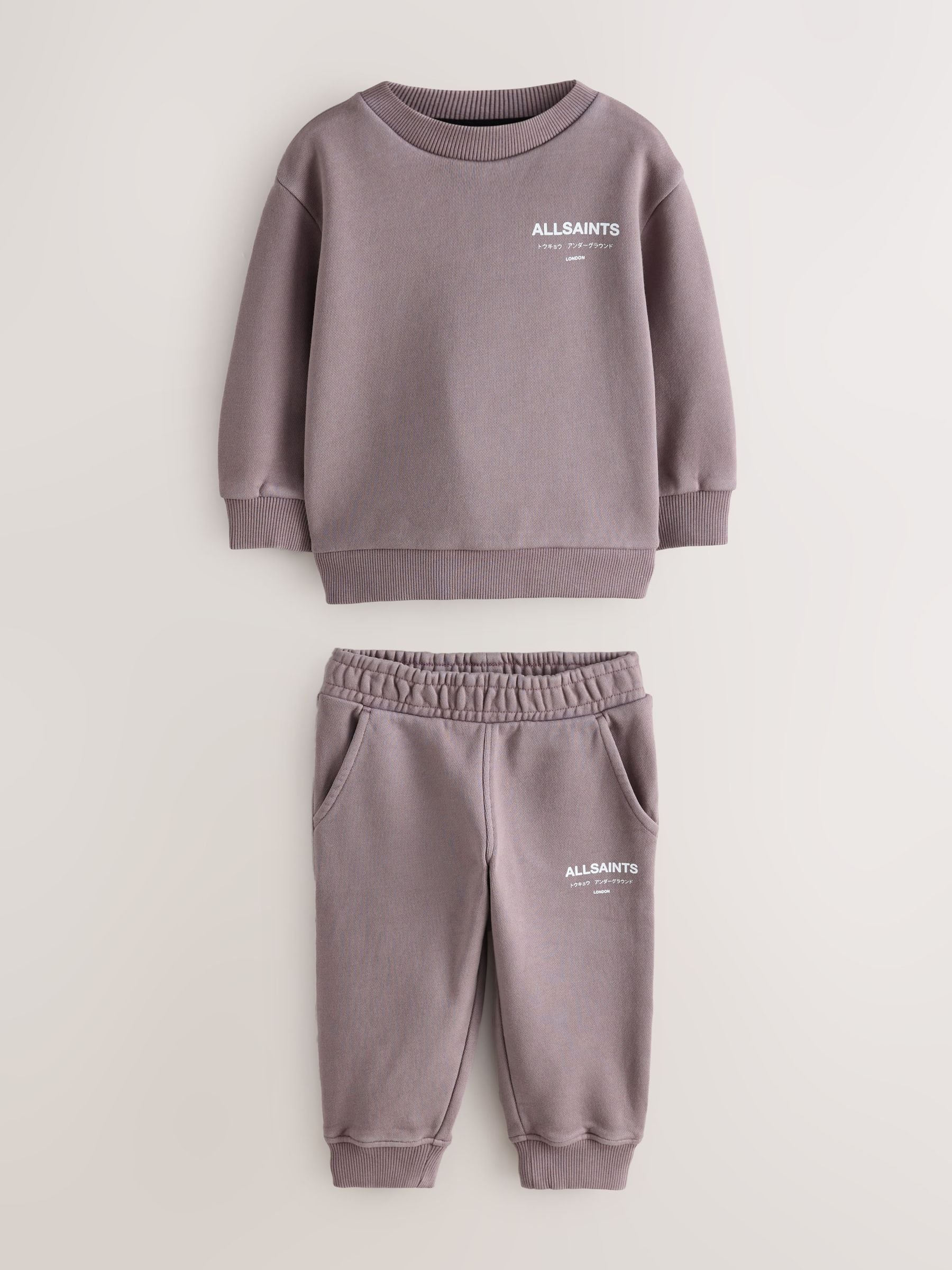 Buy smALLSAINTS Washed Purple Underground Oversized Younger Boys