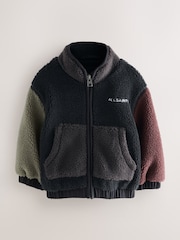 سترة صوف بألوان متباينة للأولاد الصغار من smALLSAINTS Underground - صورة 6 من 12