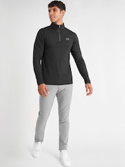 Calvin Klein Golf Newport Half Zip Black Top - Image 3 of 8