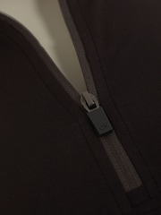 Calvin Klein Golf Newport Half Zip Black Top - Image 8 of 8