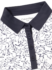 Calvin Klein Golf Harmony Printed Short Sleeve White T-Shirts - Image 7 of 7