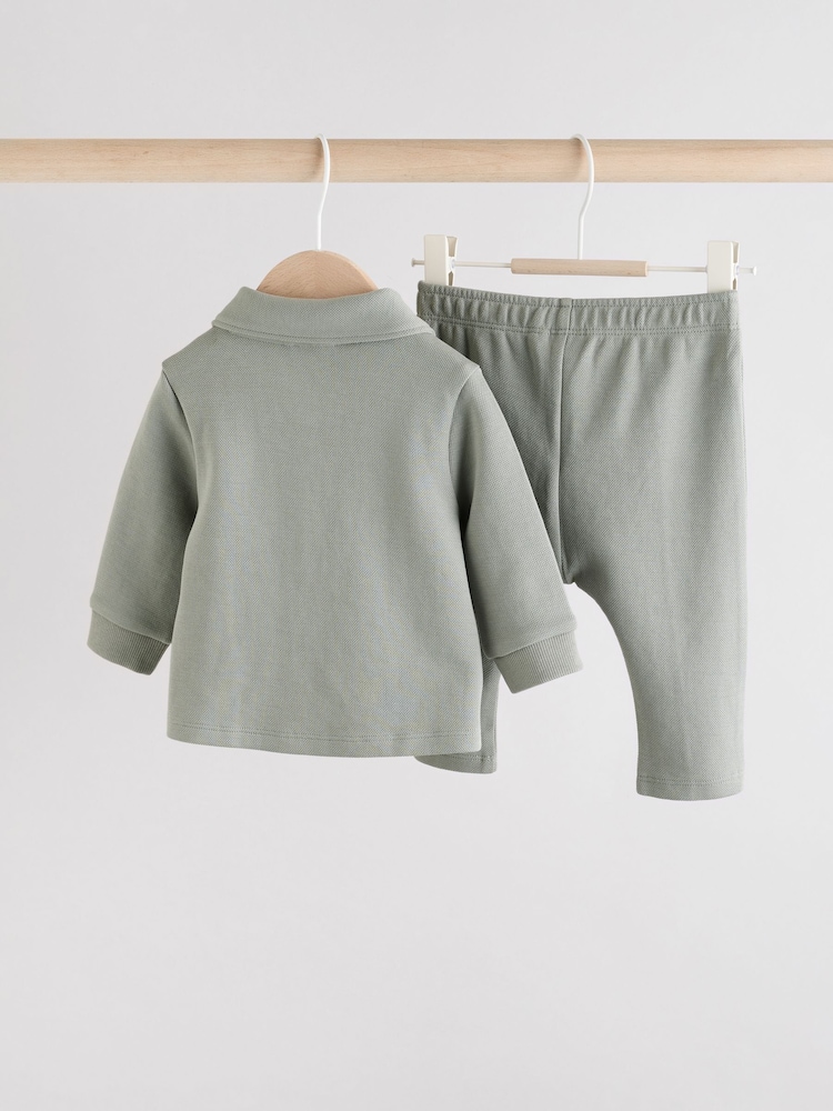 Grey Baby Top and Leggings Set (0mths-2yrs) - Image 2 of 12 Grey Baby Top and Leggings Set (0mths-2yrs) - Image 2 of 12