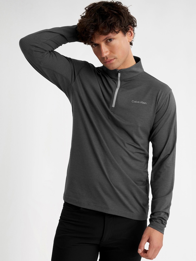 Calvin Klein Golf Newport Quarter Zip Sweatshirt - Image 1 of 9