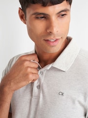 Calvin Klein Silver Golf Planet Polo Shirt - Image 3 of 9