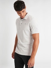 Calvin Klein Silver Golf Planet Polo Shirt - Image 4 of 9