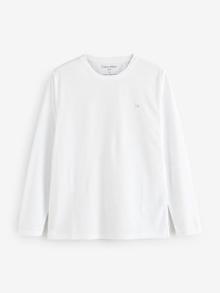 Calvin Klein Golf Pink Assorted Long Sleeve T-Shirts 3 Pack - Image 3 of 4